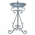 Safavieh Ashlan Bird Bath, Antique Blue PAT5024C